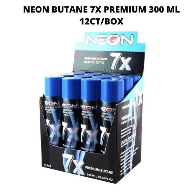 NEON 7X BUTANE 12-PACK -1