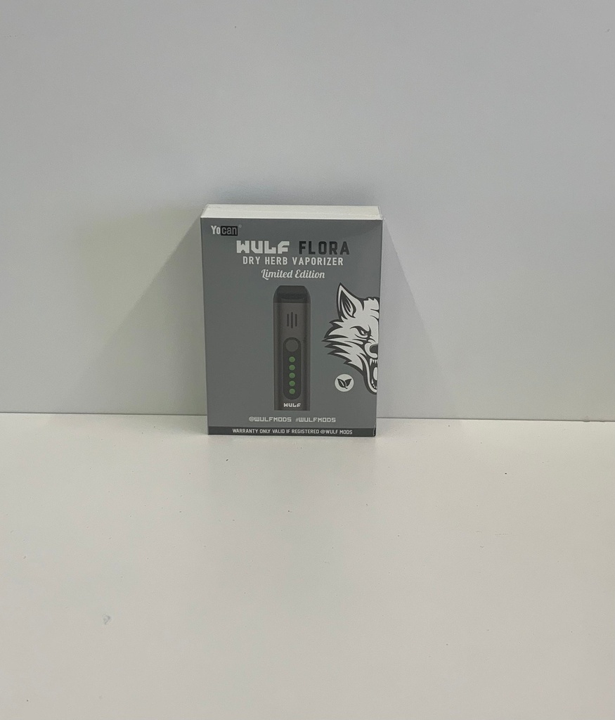 Wulf  flora dry herb vaporizer limited edition Grey