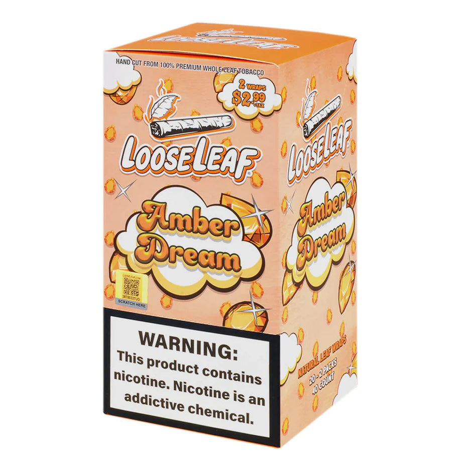 LOOSELEAF AMBER DREAM    20 - 2 PACKS