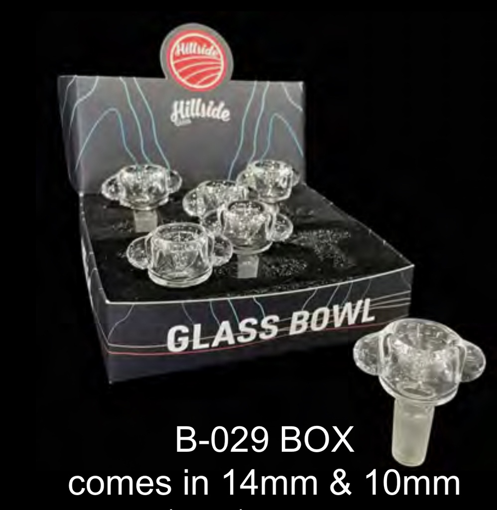 HILLSIDE GLASS CLEAR BOWEL 10MM