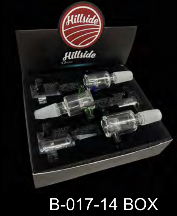 HILLSIDE GLASS SILENCER BOWLW/SCREEN