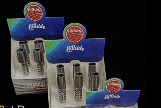 HILLSIDE GLASS TITANIUM TIP 19mm