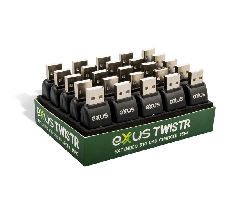 EXXUS 510 USB CHARGER 25PK