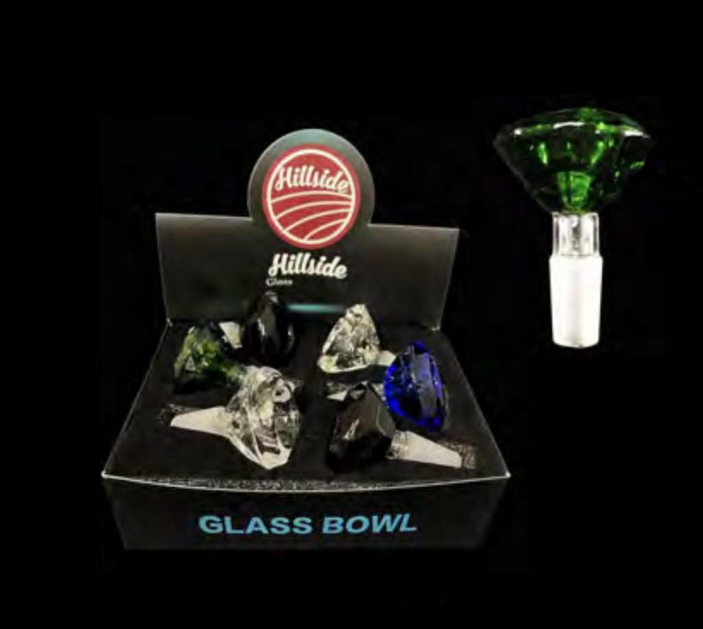 HILLSIDE GLASS 6PK BOWLS