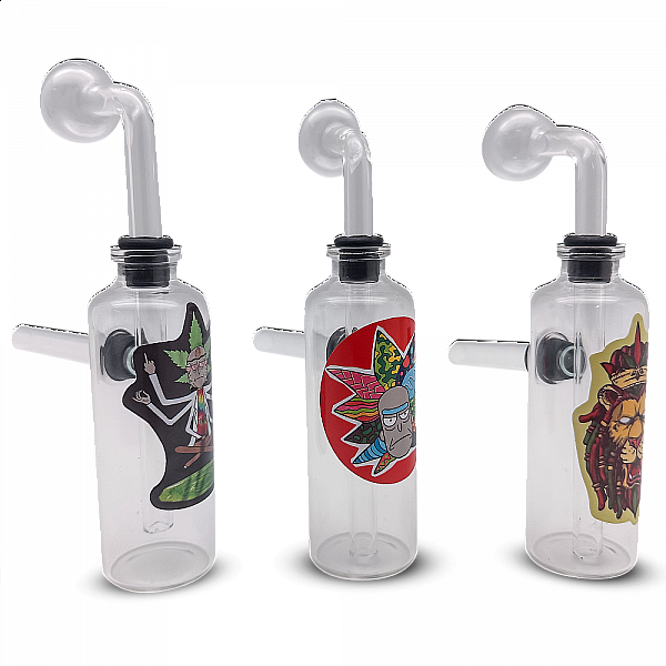 4.5 Sticker Cylinder Oil Barrel Water Bubbler OBB19 Mixed