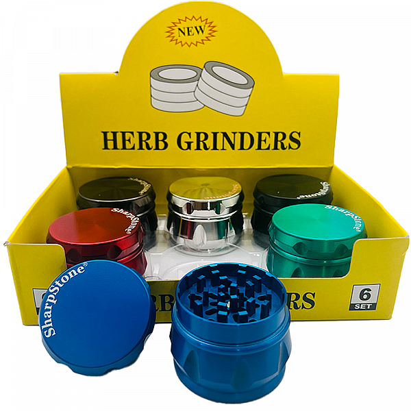 4-Part Stainless Steel 63mm Herb Grinders GR9