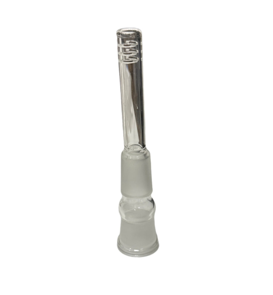 5 1/2 CONVERT 14mm TO 18mm DOWNSTEM GLASS CLEAR DS25