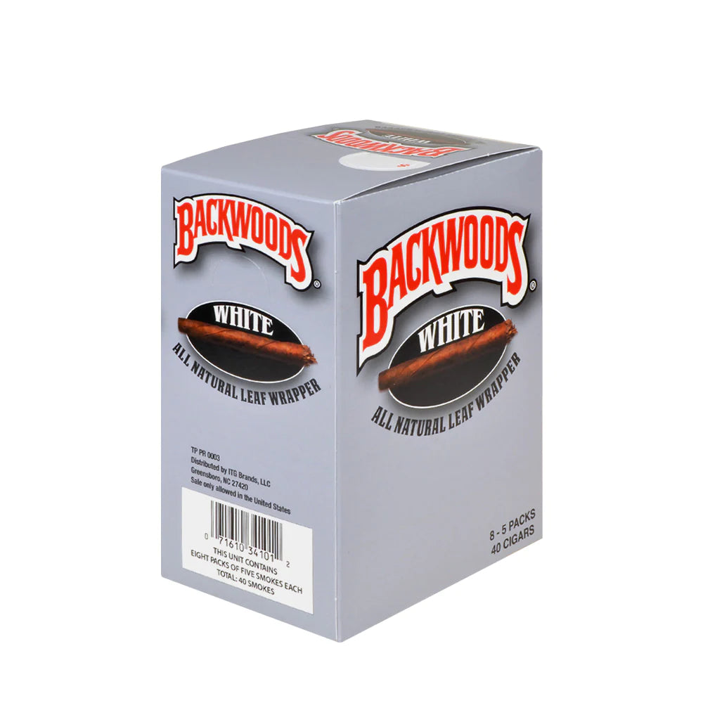 BACKWOODS WHITE 8-5 PACKS