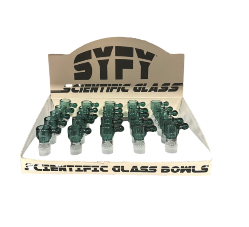 Bowl Built in Screen Glass GB14 Green