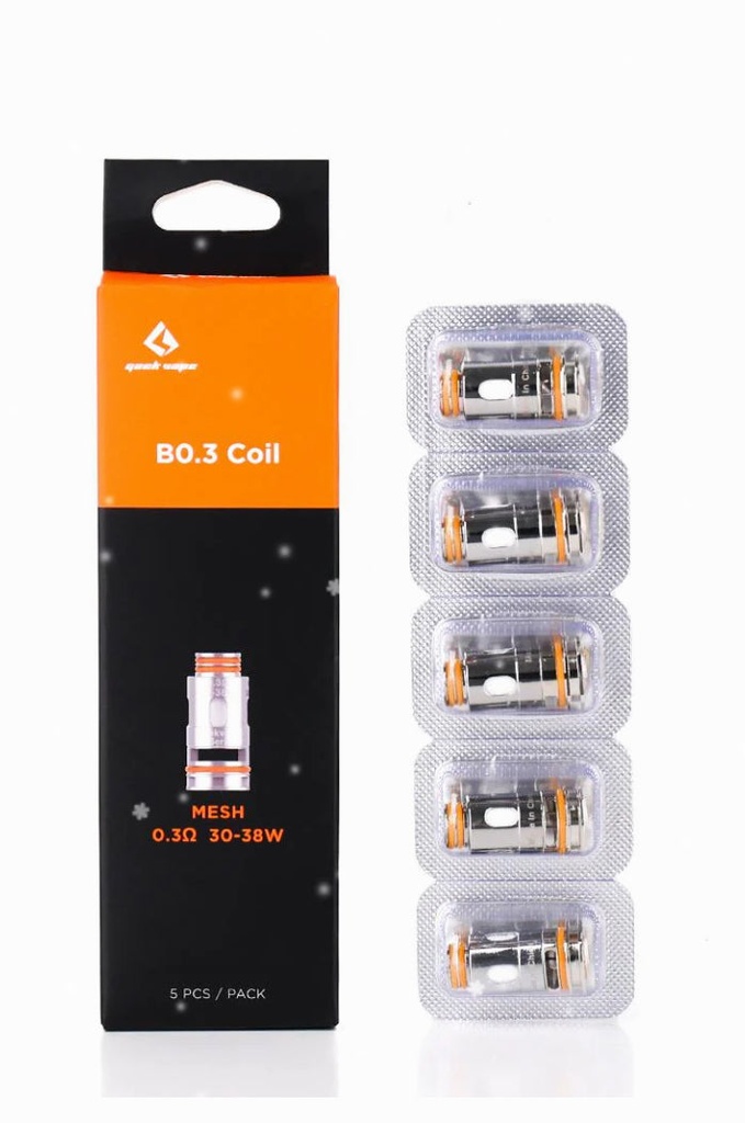 GEEKVAPE B SERIES COIL 0.3 OHM 5-PACK