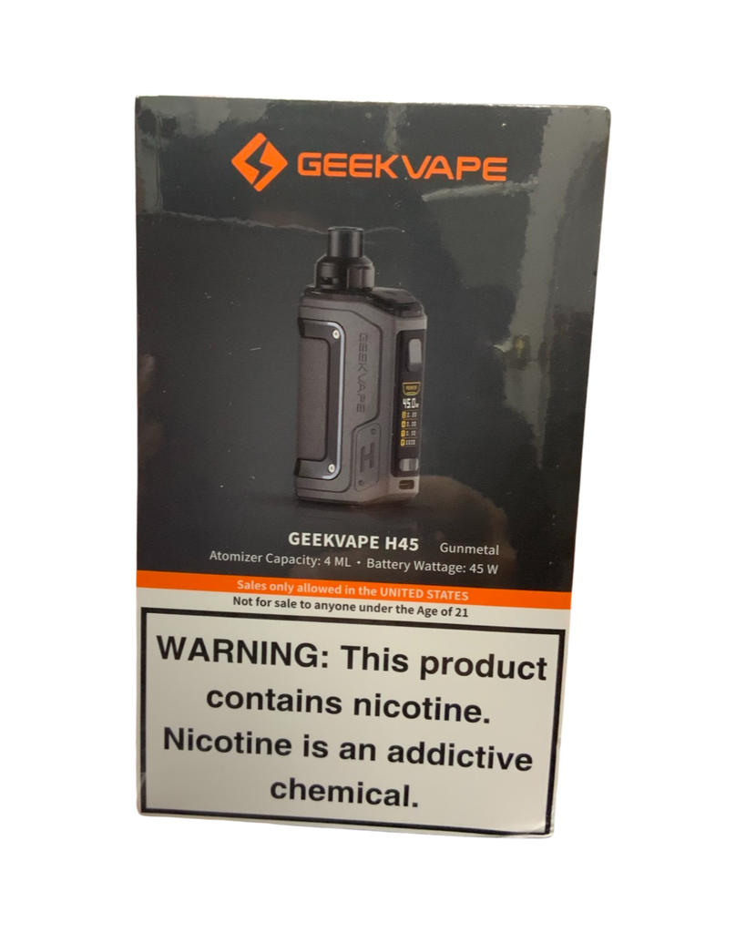 GEEKVAPE H45 Aegis Hero 2. 4ml. 45W. Gunmetal