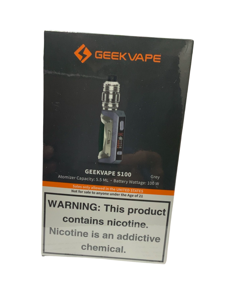 GEEKVAPE S100. Aegis Solo 2. 5.5ml. 100W. Grey