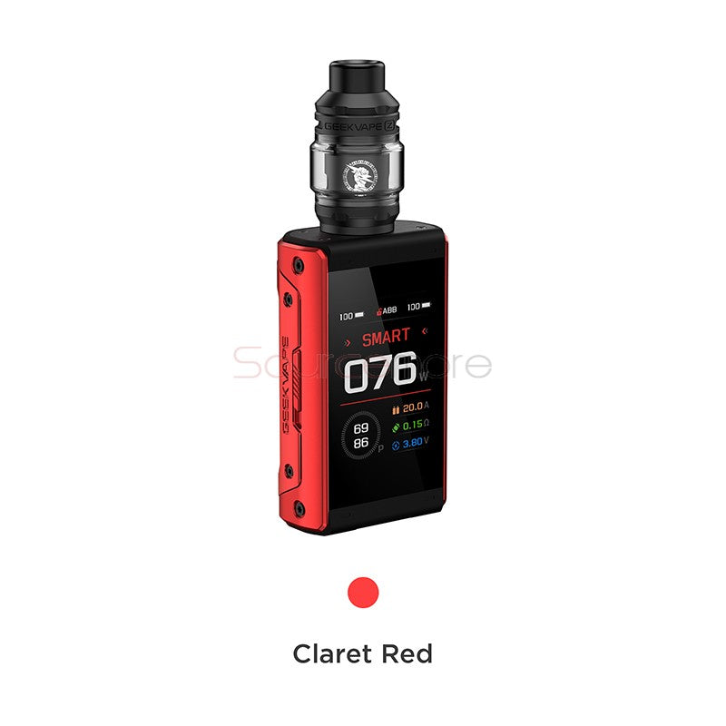 GEEK VAPE T200 MOD KIT - CLARET RED