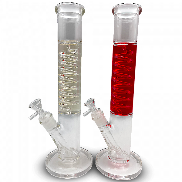 13 Glycerin-Filled Bong WP105 Clear