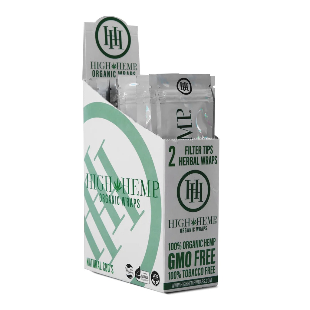 High Hemp Wraps ORGANIC 25-pack