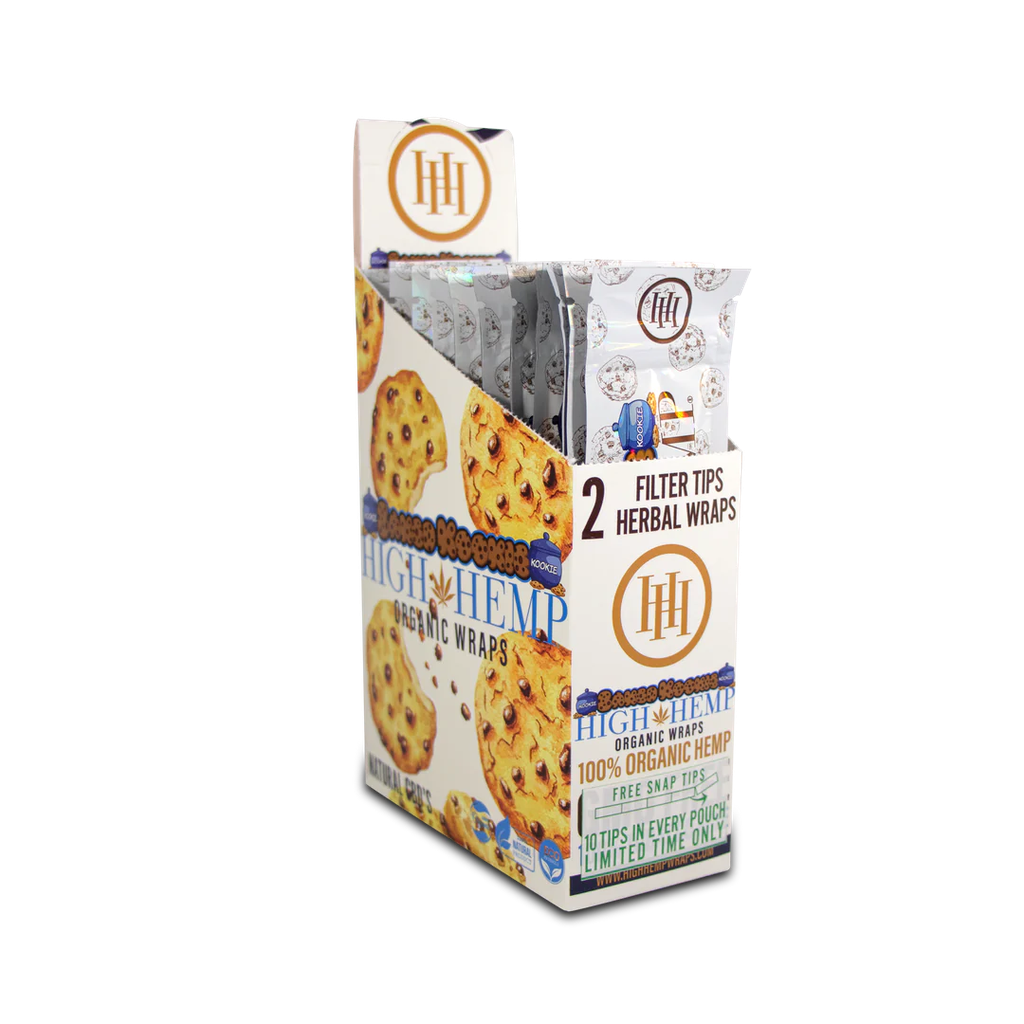 High Hemp Wraps ORGANIC Baked Kookie 25-pack