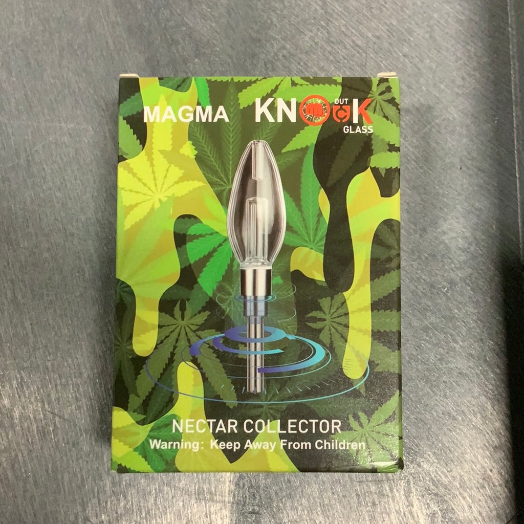 Knock Out Glass Nectar Collector Magma