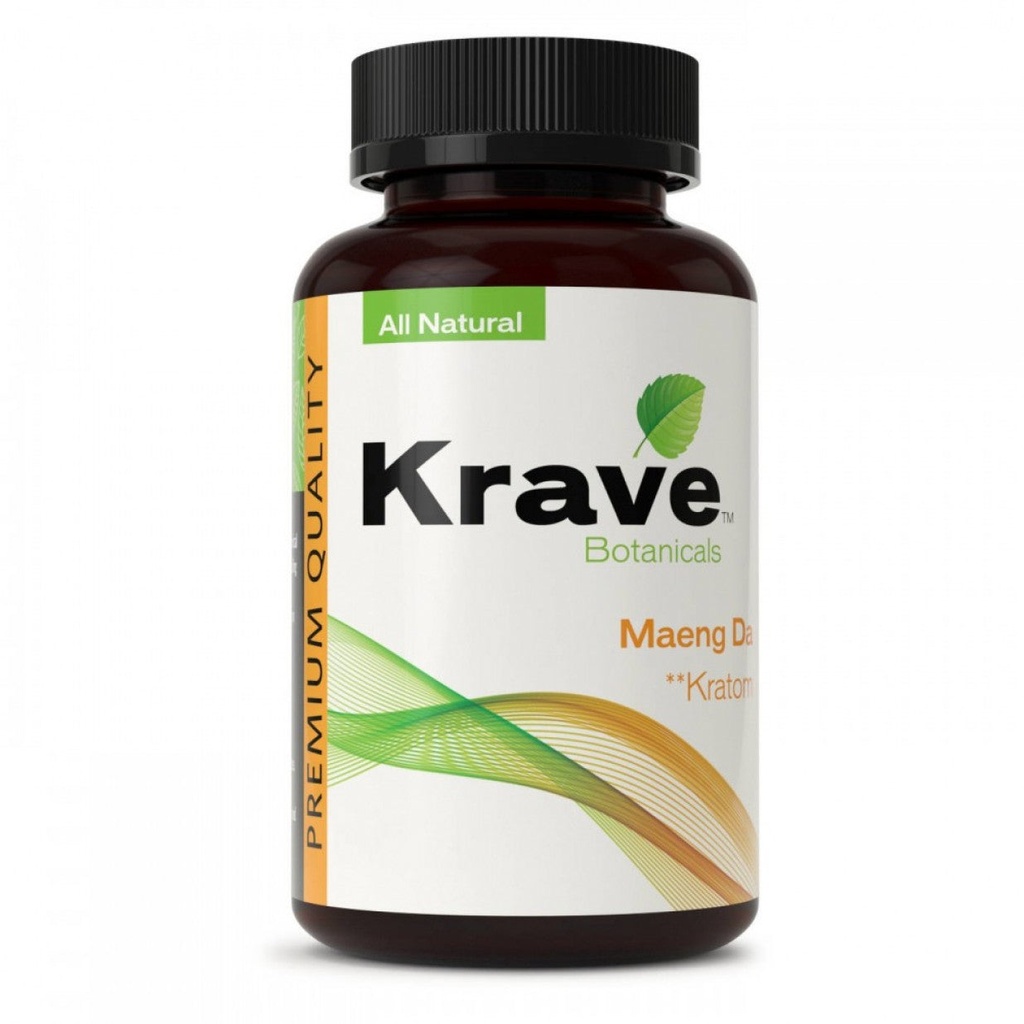 Krave Maeng Da Kratom Capsules. 300 Caps