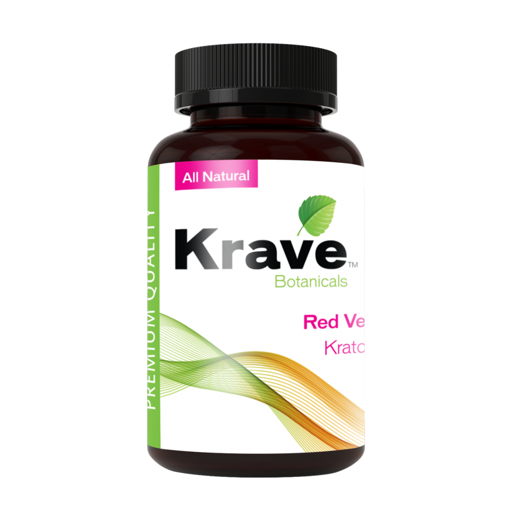 Krave Red Vein Capsules 75 Caps