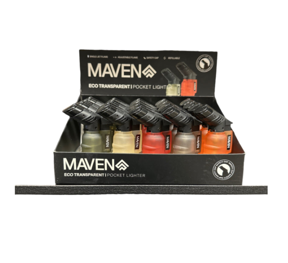 MAVEN ECO TRANSPARENTI POCKET LIGHTER