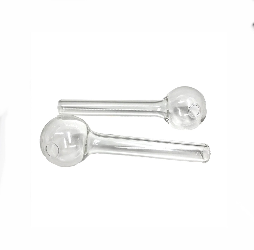 OIL BURNER GLASS PIPE Clear