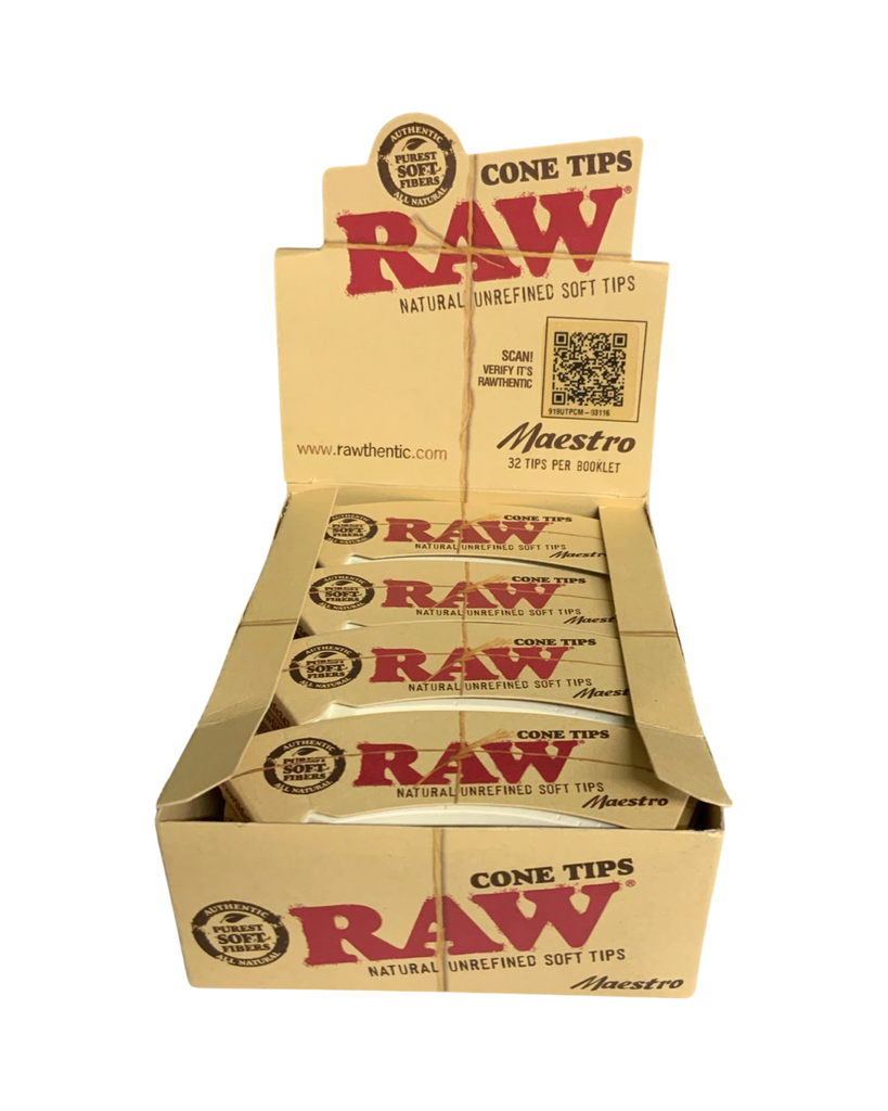 RAW CONE TIPS MAESTRO 24PCS/PACK