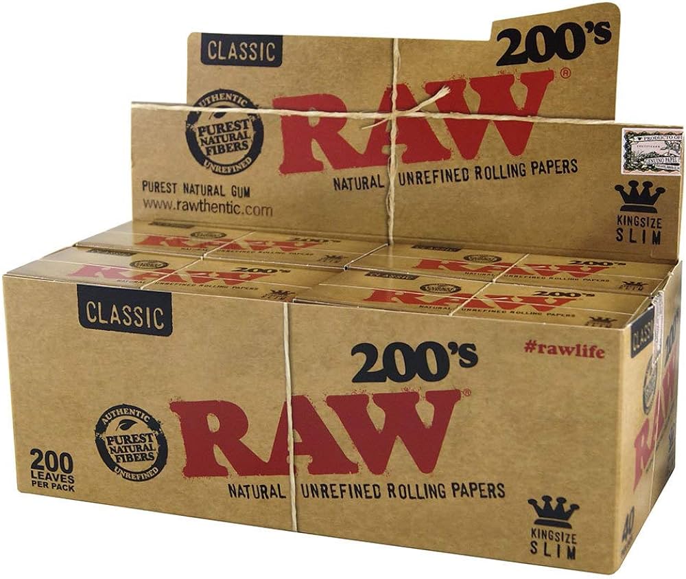 Raw King Size Slim. 40-Piece