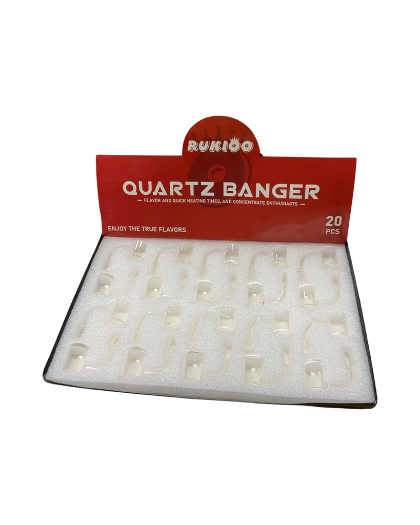 RUKIOO QUARTZ BANGER 12mm. 20PCS/PACK