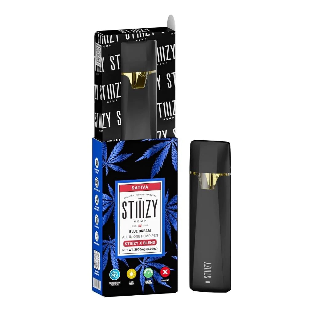 STIIIZY X BLEND HEMP ALL IN ONE PEN-BLUE DREAM