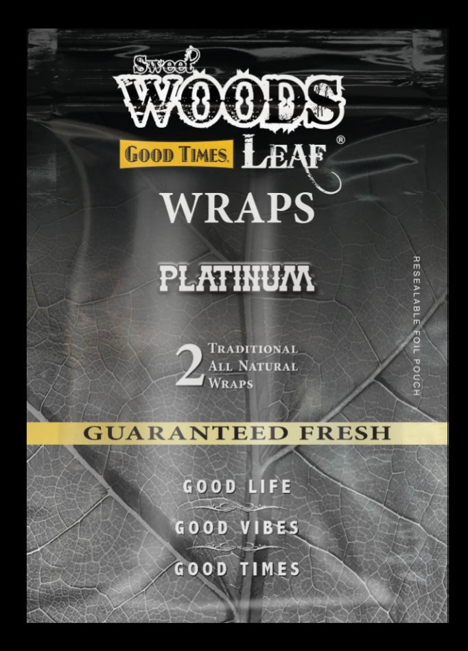 SWEET WOODS LEAF WRAP PLATINUM 30-Pack Box