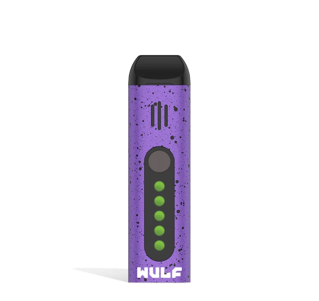 WULF FLORA DRY HERB VAPORIZER Purple-Black Spatter