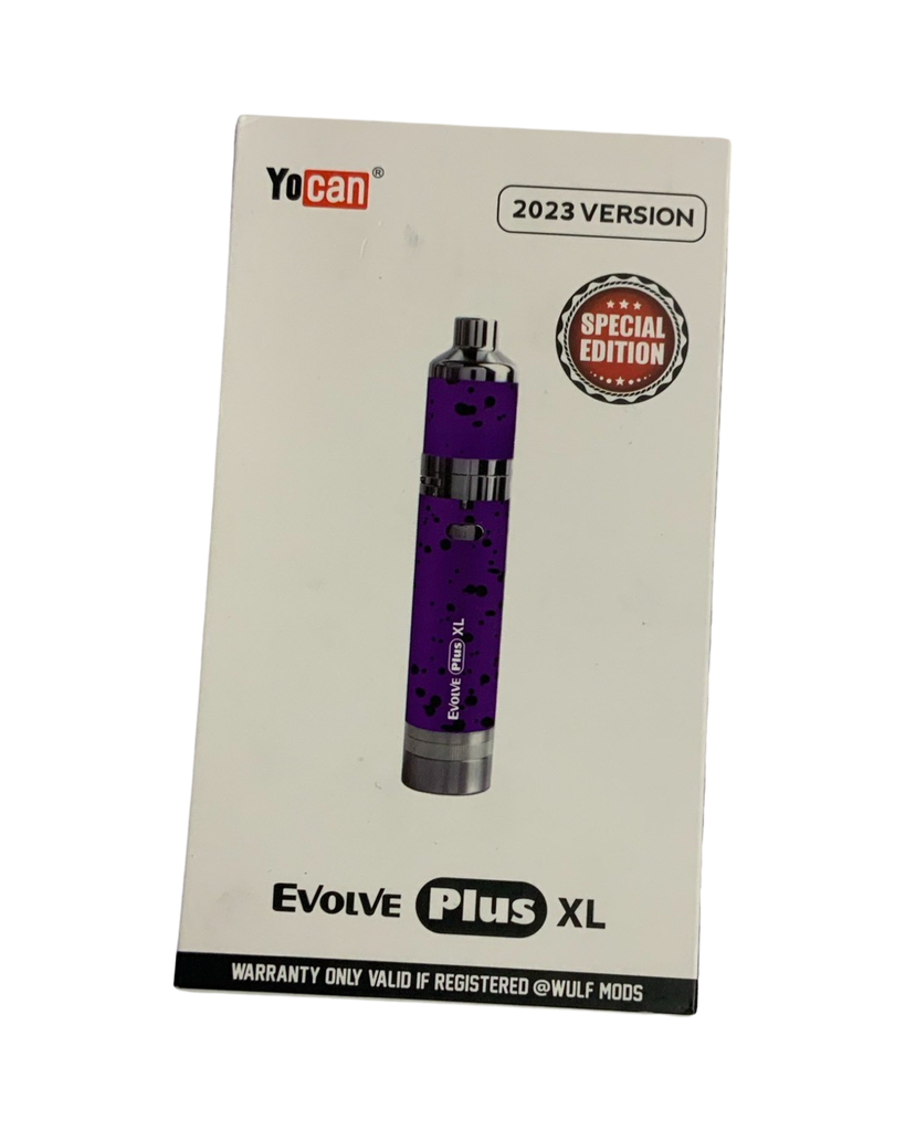 WULF MODS YOCAN EVOLVE PLUS XL SPECIAL EDITION 2023 VERSION. Purple-Black Spatter