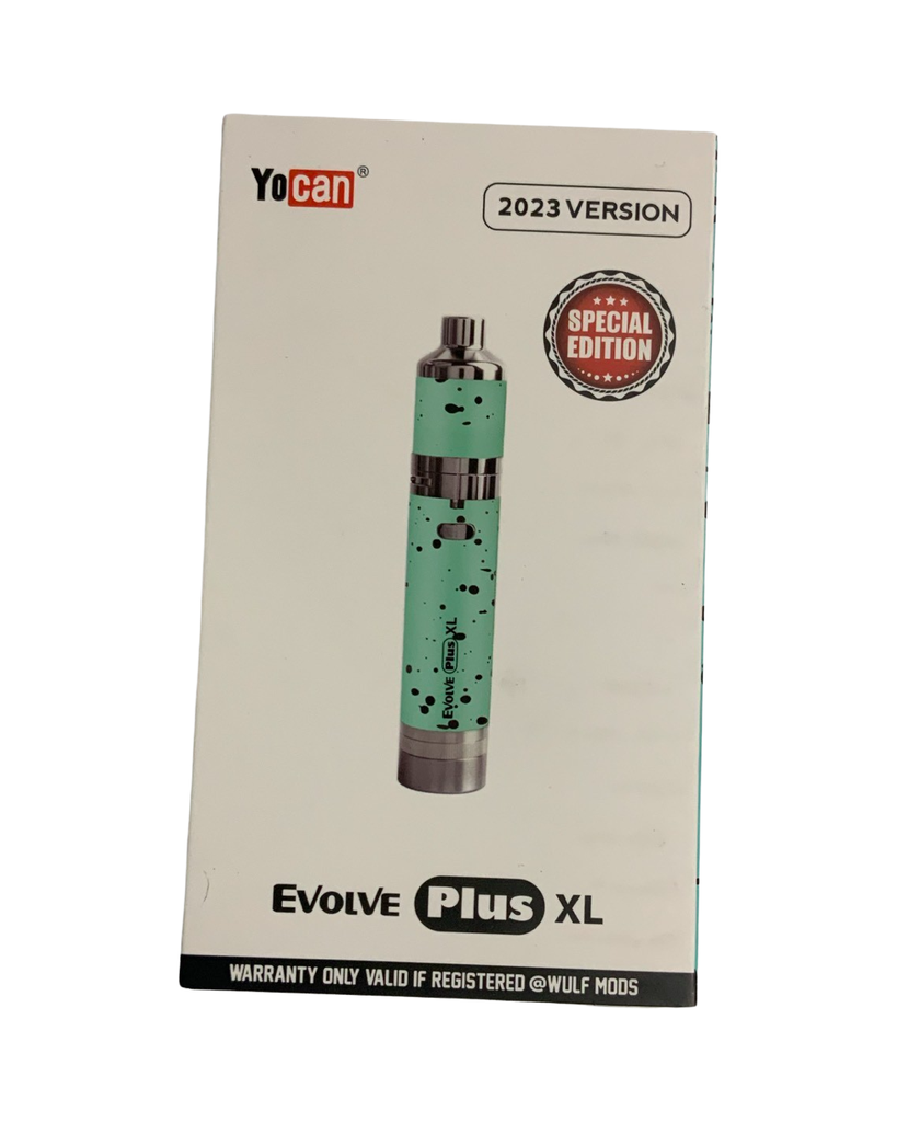 WULF MODS YOCAN EVOLVE PLUS XL SPECIAL EDITION 2023 VERSION. Teal-Black Spatter