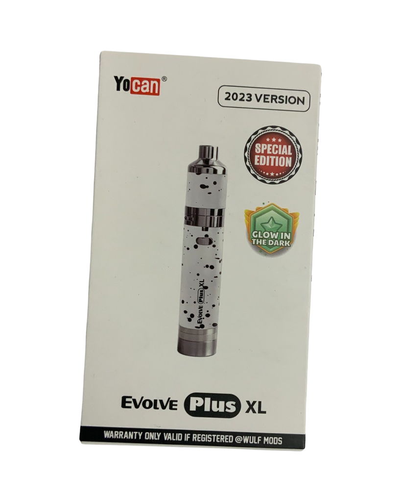 WULF MODS YOCAN EVOLVE PLUS XL SPECIAL EDITION 2023 VERSION. White-Black Spatter