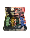 KNOCKOUT GLASS SOUR DIESEL BOWL 14MM STYLE 8 12PCS