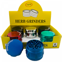 4-Part Stainless Steel 63mm Herb Grinders GR9