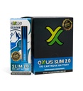 Exus Slim VV 2.0 Glacier .510 Cartridge Battery. 12-Piece Box