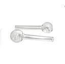 OIL BURNER GLASS PIPE Clear