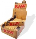 RAW Classic Kingsize Slim Rolls. 50-Piece Box