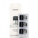 SMOK NOVO 3 Mesh Empty Pod 1.7ml. 0.8 ohm 3-Pack